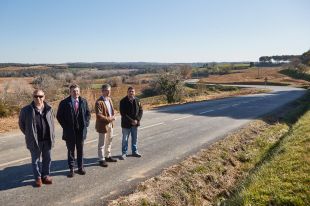 Acaben les obres per millorar la seguretat de la carretera GIV-5132, entre Banyoles i Galliners
