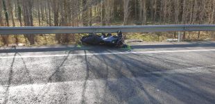 Mor un motorista en xocar contra un cotxe a la C-35 a Sant Feliu de Buixalleu