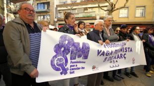 Blanes surt al carrer per reivindicar ''més de 1.000 raons'' per fer la vaga feminista
