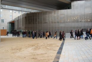 Primer simulacre d'emergència i evacuació a la nova seu de la Generalitat a Girona