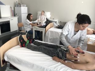 Aplicaran la prova per detectar cardiopaties a 2.500 alumnes de Banyoles 