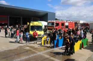 El remodelat parc de Bombers de Figueres obre les portes als ciutadans