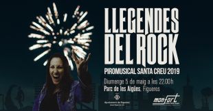 Figueres clourà les fires amb un piromusical dedicat a les llegendes del rock
