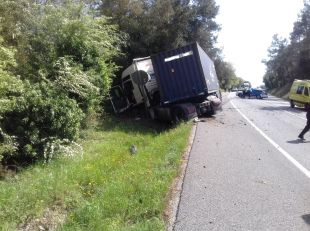 Dos morts en un xoc frontal entre un turisme i un camió a l'N-II a Maçanet