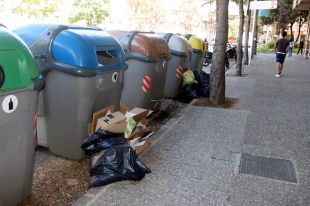 Girona confia en posar final avui a la vaga d'escombriaires