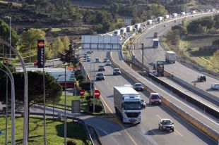 La Generalitat reclama que l'autopista sigui gratuïta a la Selva mentre la N-II segueix en obres