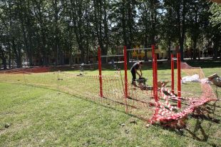 Girona posa en funcionament un parc de salut públic al camp de Mart de la Devesa