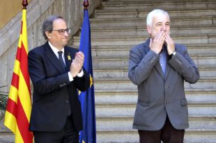 Torra rep Matamala i li agraeix haver-ho ''donat tot'' per Catalunya