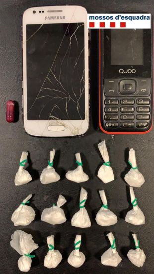 Detingut un veí de Verges que venia cocaïna a Torroella