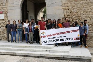 Uns quaranta d'investigadors de la UdG demanen un augment salarial i quitança