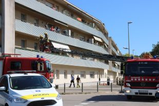 L'Ajuntament de Girona reallotja 27 famílies després de l'incendi d'un habitatge