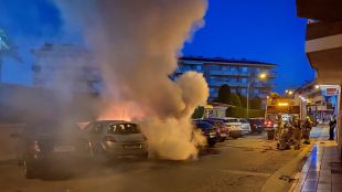 Busquen els autors que van malmetre 16 vehicles i cremar-ne tres més a Blanes