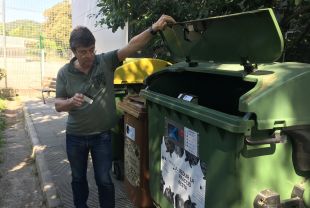 Noves proves pilot per tirar les escombraries amb targetes identificatives a la Garrotxa
