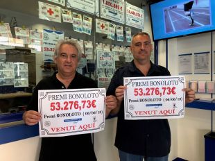 L’Anxova Milionària de l’Escala reparteix més de 53.000 euros de la BonoLoto