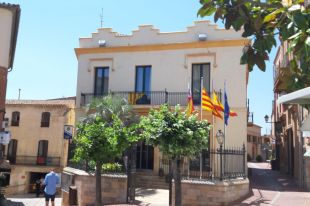 ERC denuncia que Begur ha retirat la pancarta demanant la llibertat dels presos polítics