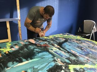 Artistes internacionals s’inspiren a Tossa per crear art contemporani