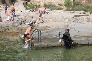 El submarinistes de Cala d'Aiguafreda reconeixen que cal regular l'activitat