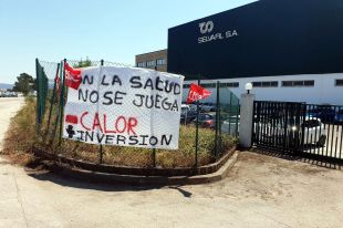 85% de seguiment de la vaga a Selvafil per la calor que suporta la plantilla 