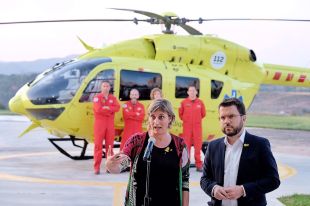 El SEM posa en marxa el vol nocturn de l'helicòpter medicalitzat per assistir i traslladar pacients