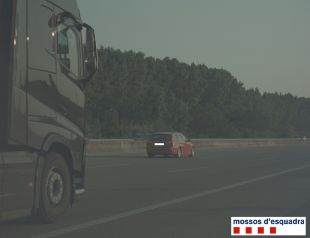 Enxampat a 212 km/h i triplicant la taxa d'alcohol a l'AP-7 a Sant Julià de Ramis