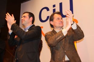 Mas (CiU) diu que un bon resultat a Girona obre les portes a una victòria a Catalunya