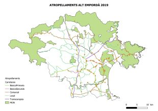 Atropellen un centenar d'animals en sis mesos a diverses carreteres de l'Alt Empordà 