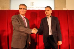 Eudald Casadesús pren possessió com a nou delegat del Govern a Girona