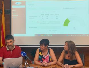 Els veïns de Roses podran saber des de casa quanta gent hi ha a la piscina municipal