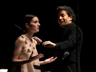 Peralada ovaciona Dudamel en la seva estrena al festival