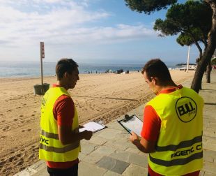 Platja d'Aro incorpora tres agents cívics més pel que resta d'estiu