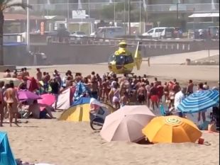 Un pare i el seu fill moren ofegats a la platja de Riells a l'Escala