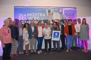 Reconeixement de la DO Empordà al periodista Marc Testart i l'Hotel Gastronòmic