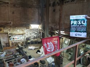 Ocupen l'antic teatre Odeon de Girona per evitar que el grup König hi faci un restaurant