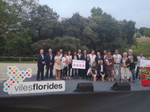 Viles Florides distingeixen Figueres amb quatre flors d'honor per la gestió del verd urbà