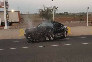 Un mort i tres ferits en un xoc frontal entre dos cotxes a Torroella de Fluvià