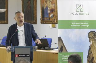 Els olotins podran millorar l'eficiència energètica dels seus habitatges per 50 euros al mes 
