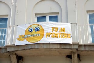 La Junta Electoral tampoc aprova l'ocurrent pancarta de Port de la Selva