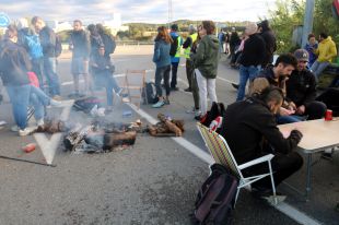 Coneix els talls a les carreteres gironines en el tercer dia de protestes