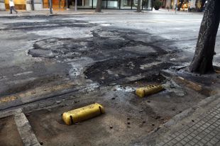 Els desperfectes dels aldarulls a Girona s'han quantificat en 30.000 euros