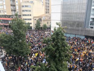 60.000 persones es manifesten a Girona contra la sentència del Procés en la jornada de vaga general