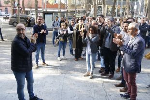 L'alcalde de Sarrià de Ter, a un pas d'anar a judici per una pancarta de l'ANC al consistori
