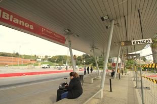 Les obres a l'estació de busos de Blanes obliguen a traslladar les parades