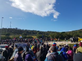 Tsunami Democràtic abandona l'AP-7 a la Jonquera per tallar l'N-II