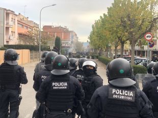 Els Mossos investiguen quinze persones pels aldarulls posteriors al tall de Salt de Tsunami