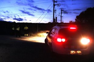 Un dels cotxes vistos en l'intent de tall del TAV a Bàscara és de la filla de Torra