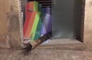 L'Espai LGTBI de Girona pateix un atac feixista