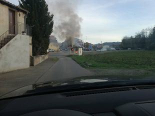S'incendia una caseta ocupada per un indigent a Olot