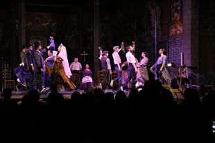  Blanes celebra el 700 aniversari de la Parròquia de Santa Maria amb un espectacle de dansa
