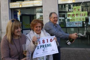 Pluja de milions a Girona amb el segon premi de la Loteria del Nen