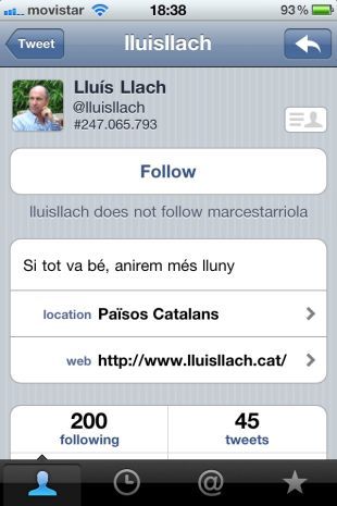 Suplanten la identitat del cantautor Lluís Llach a Twitter
